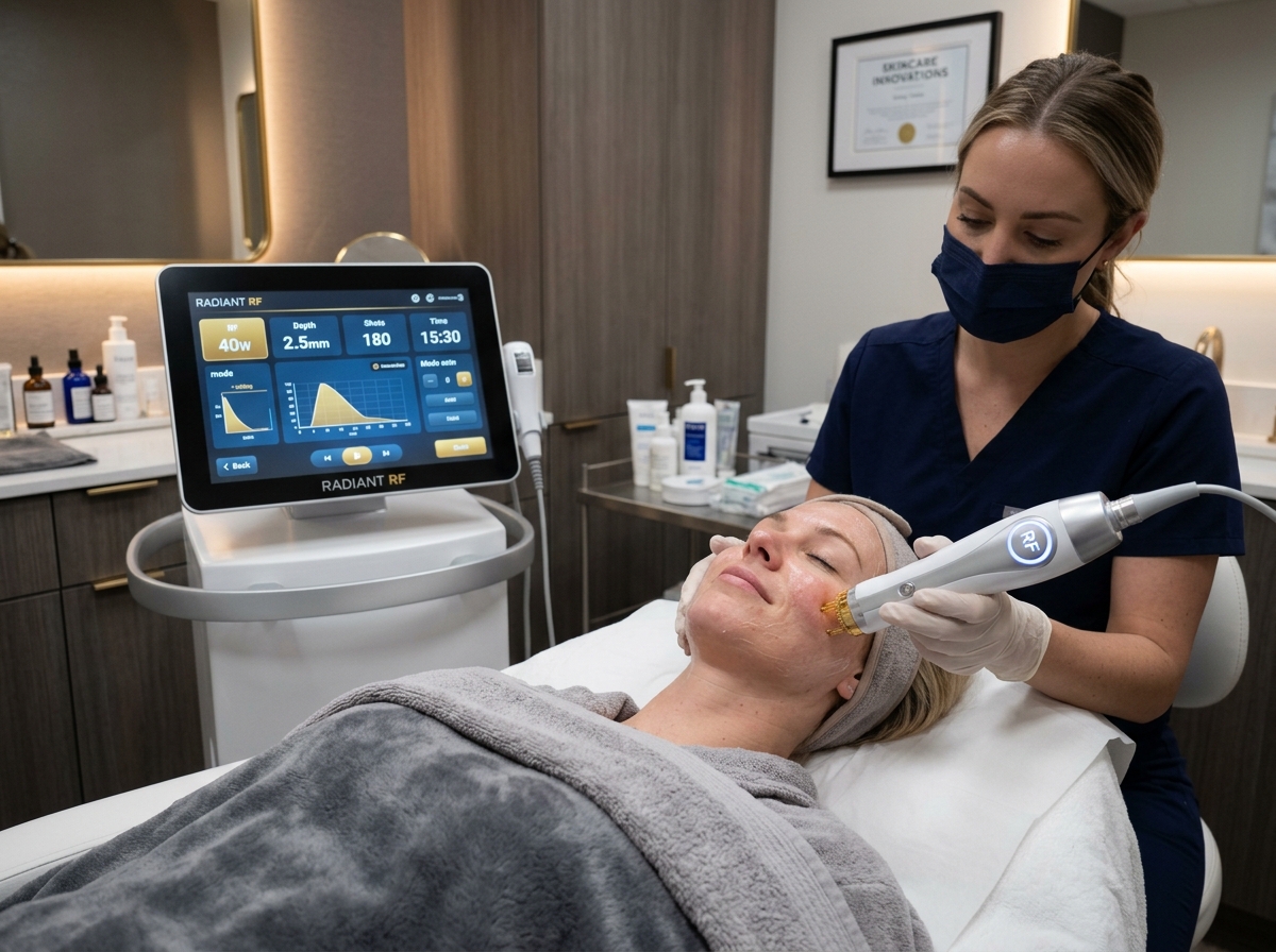 RF Microneedling Luvié Aesthetics